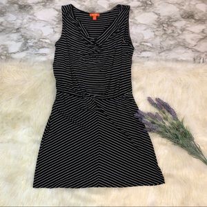 Joe Fresh | Black and White Cowl Neck Dress